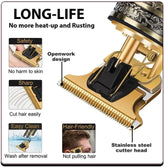 Vintage T9 Professional Cut & Shave Trimmer High-Precision Hair Grooming Device For Men (metal body)