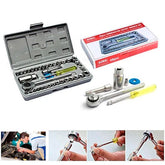 Aiwa 40 PCS Combination Socket Wrench Set – Complete Mechanical Tool Kit for Home, Garage & Automotive Repair